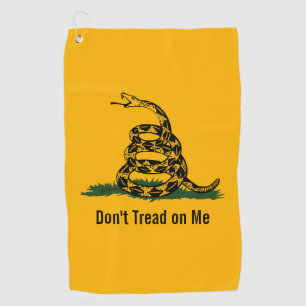 Serviette De Golf Ne pas me taper sur le drapeau de Gadsden