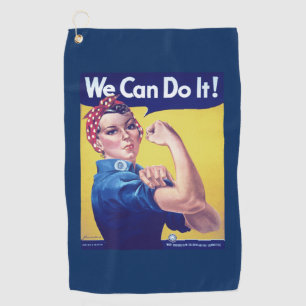 Serviette De Golf Nous pouvons le faire Rosie le Riveter États-Unis