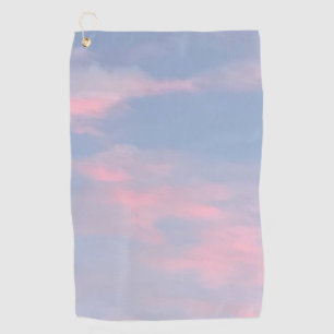 Serviette De Golf Nuages roses personnalisables