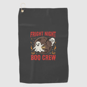 Serviette De Golf Nuit d'épouvante de fantôme d'Halloween