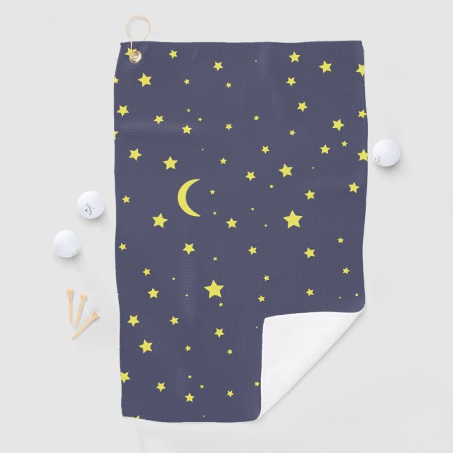 Serviette De Golf Nuit étoilée (En situation)