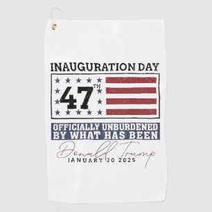 Serviette De Golf Officiellement Déchargé Par Ce Qui A Été Trump 47