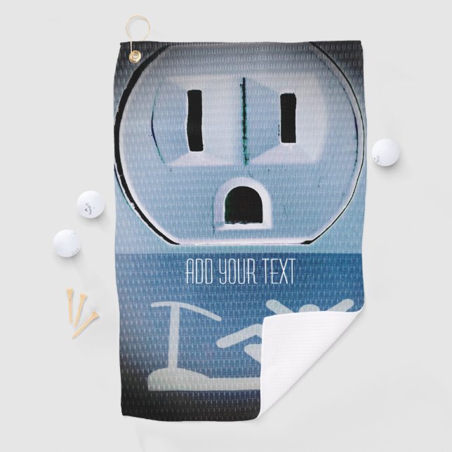 Serviette De Golf Oh non par Shirley Taylor (En situation)