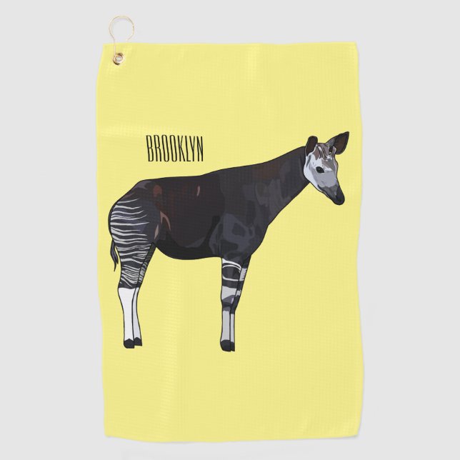 Serviette De Golf Okapi (Devant)