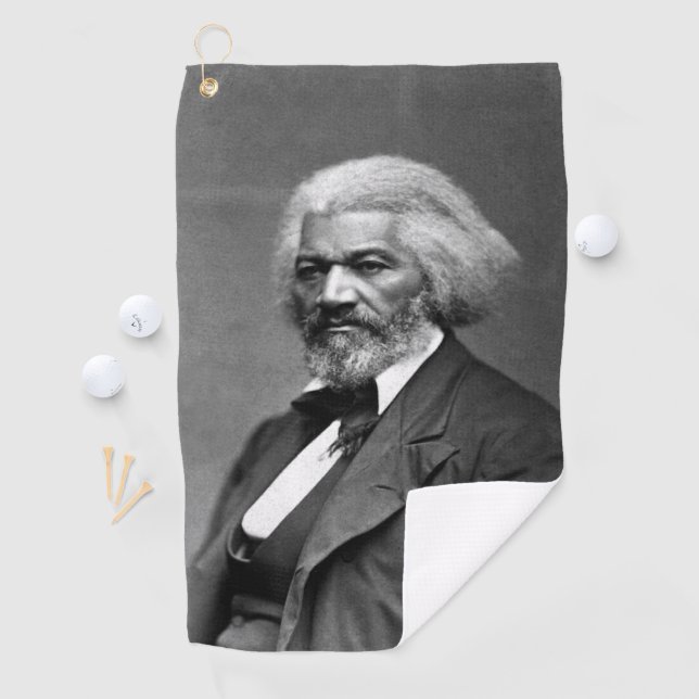 Serviette De Golf Old Fr3d3rick Bailey Douglas African American Hero (En situation)