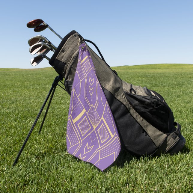 Serviette De Golf Ornements de luxe 62 (Vert)