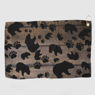 Serviette De Golf Ours Noir - Patrouilles Ours Noir