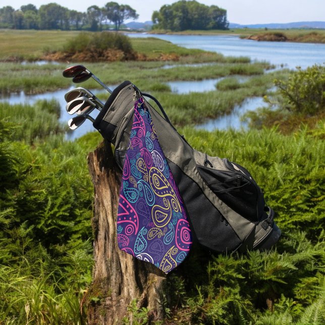 Serviette De Golf paisley (Golf Towel)