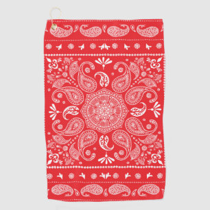Serviette De Golf Paisley Design-1 Golf Towne