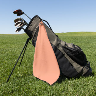 Serviette De Golf Palette Rouge Lueur de Pêche