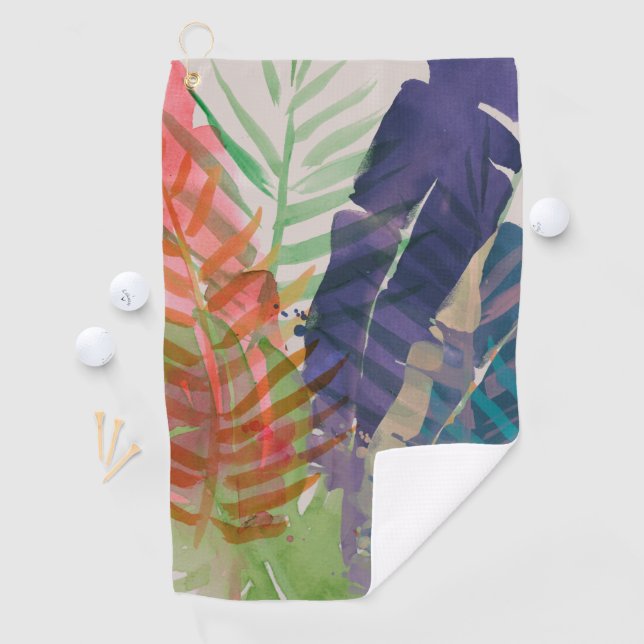 Serviette De Golf Palmes électriques (En situation)