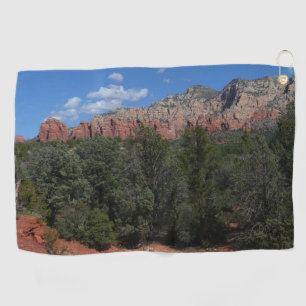Serviette De Golf Panorama de Red Rocks à Sedona Arizona