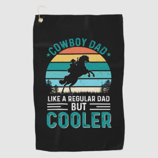 Serviette De Golf Papa Cowboy