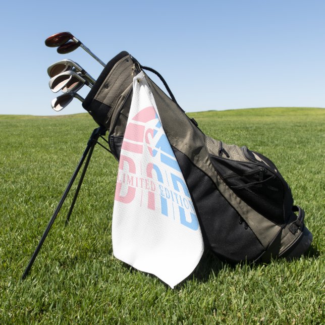 Serviette De Golf Papa Edition Limitée : L'Amour Inconditionnel du P (Vert)
