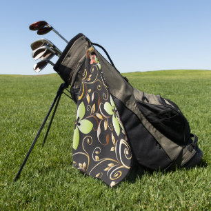 Serviette De Golf Papier mural à fleurs 4