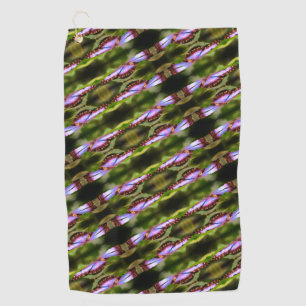 Serviette De Golf Papillon bleu - Gros plan Motif de la nature