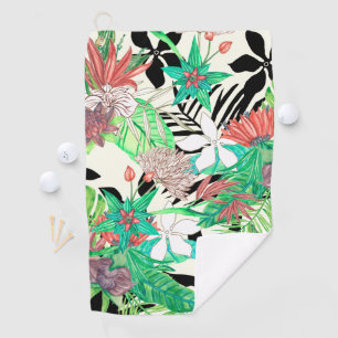 Serviette De Golf Paradis floral II