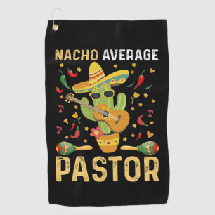 Serviette De Golf Pasteur Nacho Moyen dirigeant religieux Cinco De M