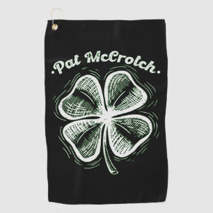 Serviette De Golf Pat McCrotch Chance De L'Irlandais Fête De La Sain