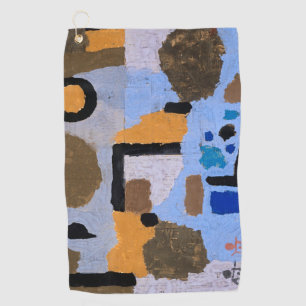 Serviette De Golf Paul Klee Composition Peinture Abstraite Art moder
