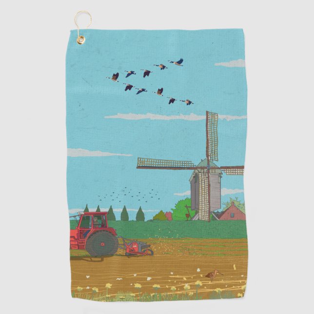Serviette De Golf Pays-Bas Pays-Bas Pays-Bas (Devant)