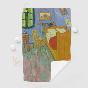 Serviette De Golf Peinture de la chambre de Vincent Van Gogh