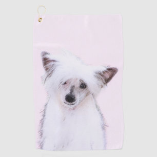 Serviette De Golf Peinture de Powderpuff de Crêté Chinois - Art Cani