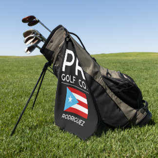 Serviette de golf personnalisée de Porto Rico – PR