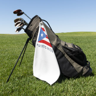 Serviette de golf personnalisée, drapeau de Porto