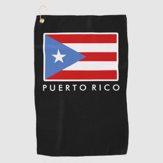 Serviette de golf personnalisée, drapeau de Porto
