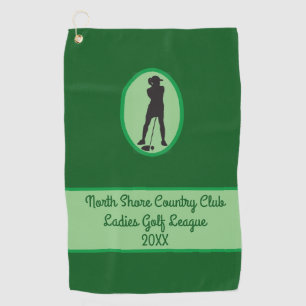 Serviette De Golf Personnaliser Ladies League Golf Towel