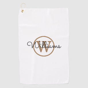 Serviette De Golf Personnalized