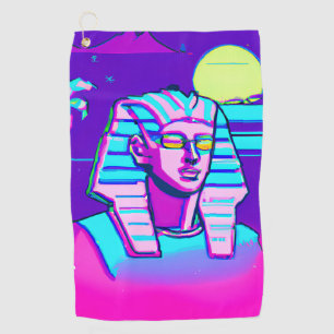 Serviette De Golf Pharaon Synthwave