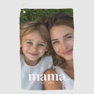 Serviette De Golf Photo de maman