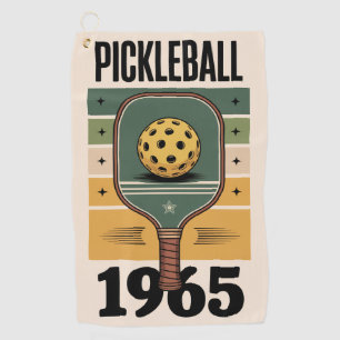 Serviette De Golf Pickleball Pickleball 1965 Sports Vintages Paddle