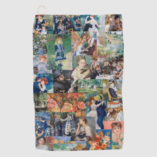 Serviette De Golf Pierre-Auguste Renoir - Chefs-d'oeuvre (Devant)