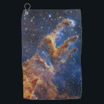 Serviette De Golf piliers création Webb Space Telescope science nasa<br><div class="desc">piliers création Webb Space Telescope science nasa univers galaxie astronomie</div>