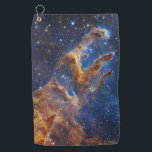 Serviette De Golf piliers création Webb Space Telescope science nasa<br><div class="desc">piliers création Webb Space Telescope science nasa univers galaxie astronomie</div>