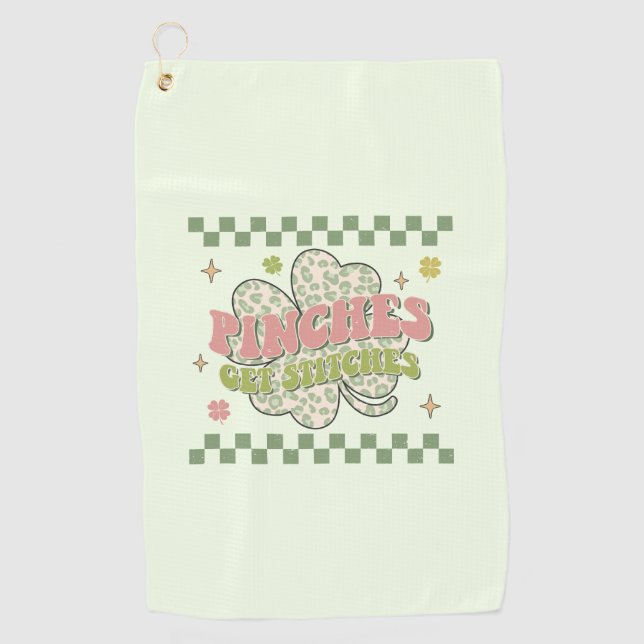 Serviette De Golf Pinches Obtenir des points (Devant)