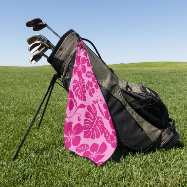 Serviette De Golf PINK BIKINI (PINKS) Golf Towel (Vert)