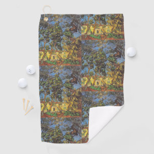 Serviette De Golf Pins de Van Gogh - Art de jardin classique
