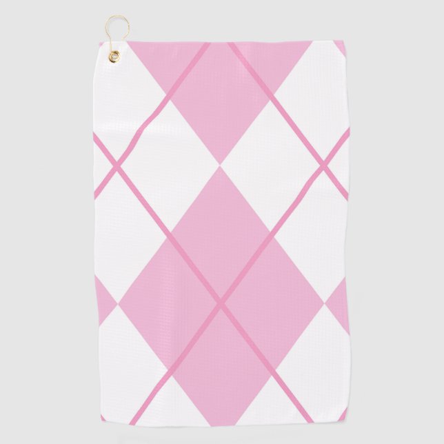 Serviette De Golf Plaid (Devant)