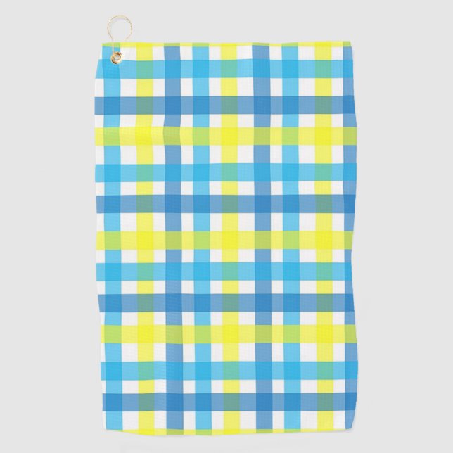 Serviette De Golf Plaid (Devant)