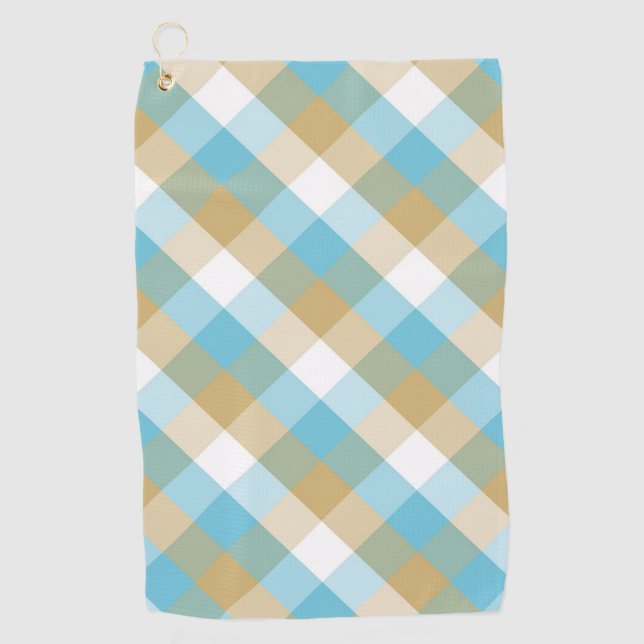 Serviette De Golf Plaid (Devant)