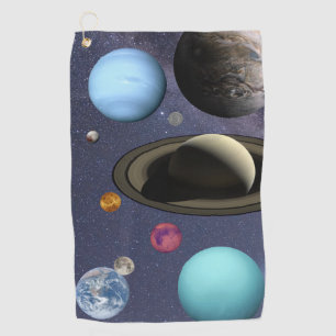 Serviette De Golf Planètes du système solaire