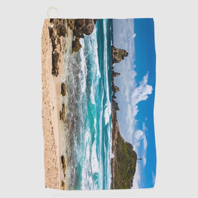 Serviette De Golf Pointe des Châteaux, Grande-Terre, Guadeloupe (Devant)