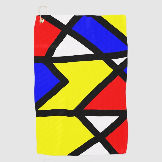 Serviette De Golf Pop-art96 (Devant)