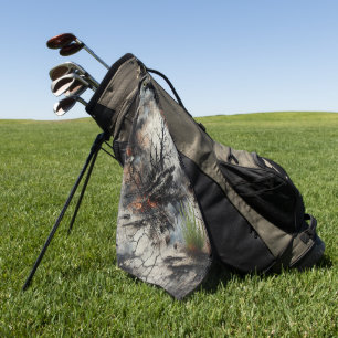 Serviette de golf post-apocalyptique
