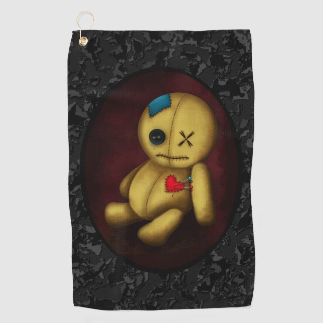 Serviette De Golf Poupée Voodoo Rag (Devant)