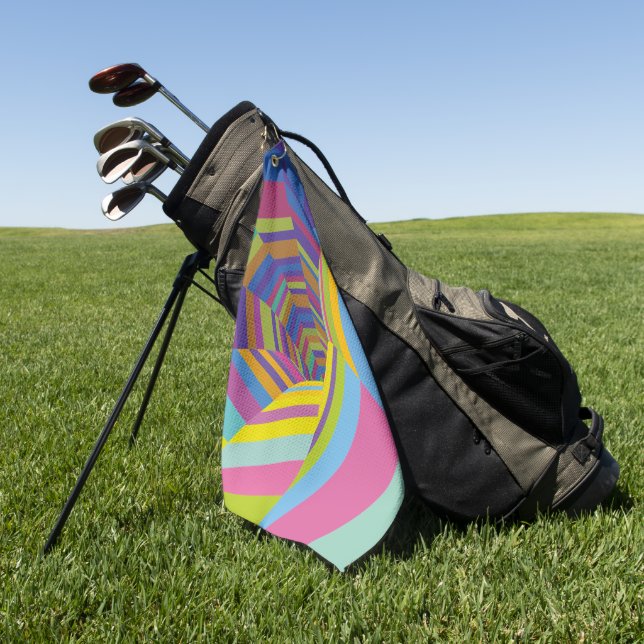 Serviette De Golf Pour disparaître en couleur (Vert)